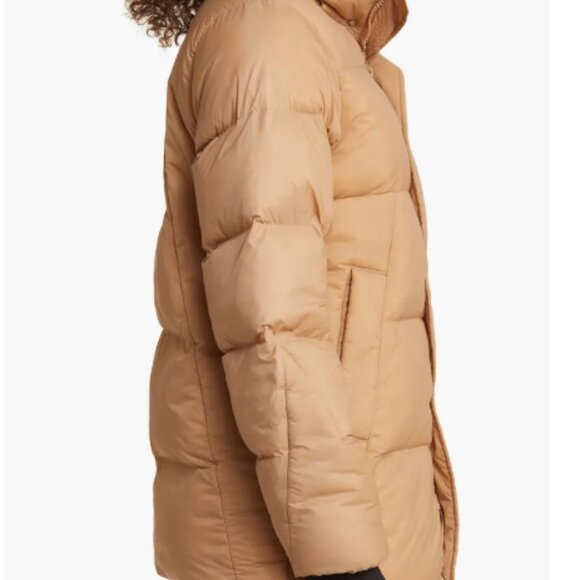 Halfdays Tan Puffer Jacket - Picture 8 of 15